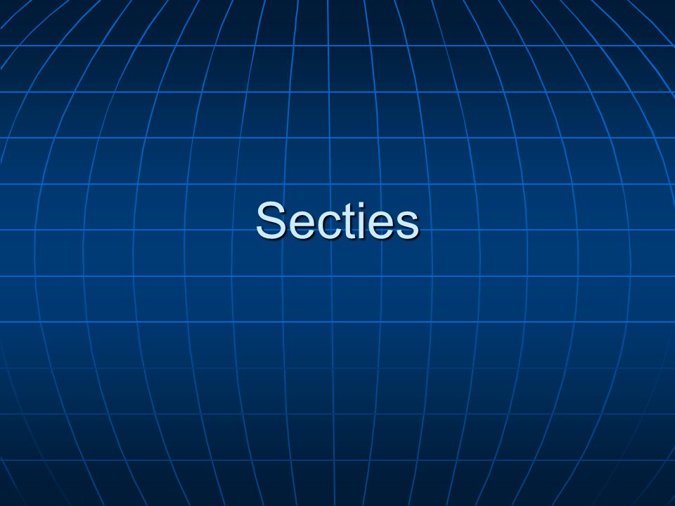 Secties