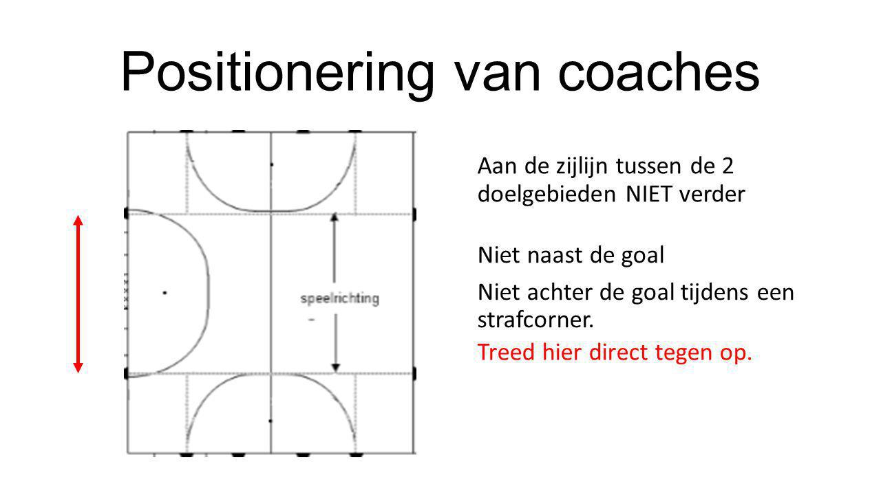 Positionering van coaches
