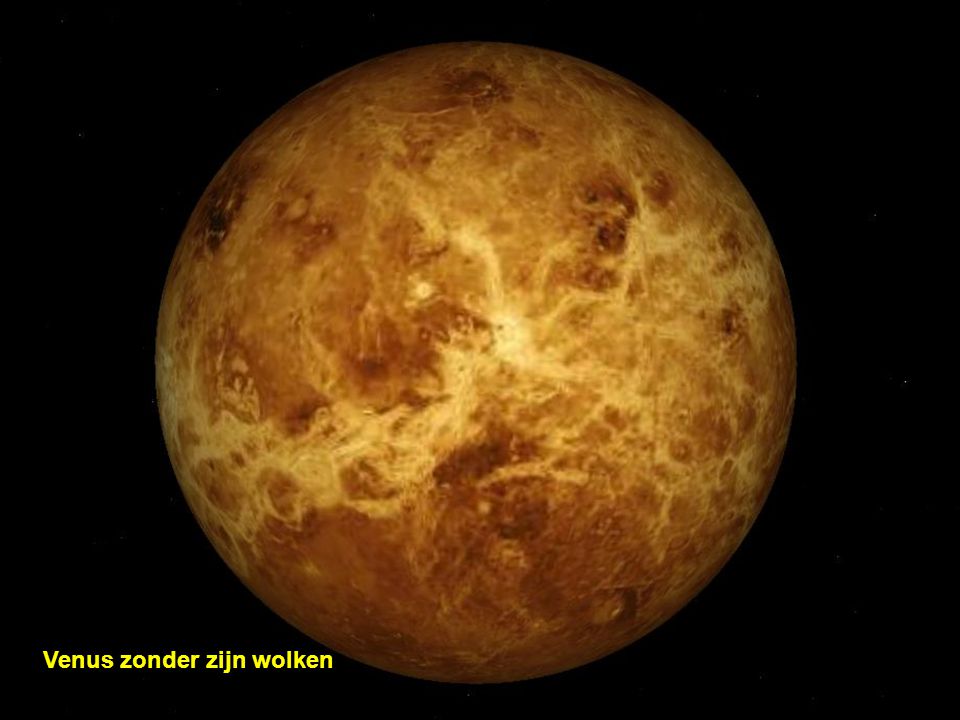 Venus zonder zijn wolken