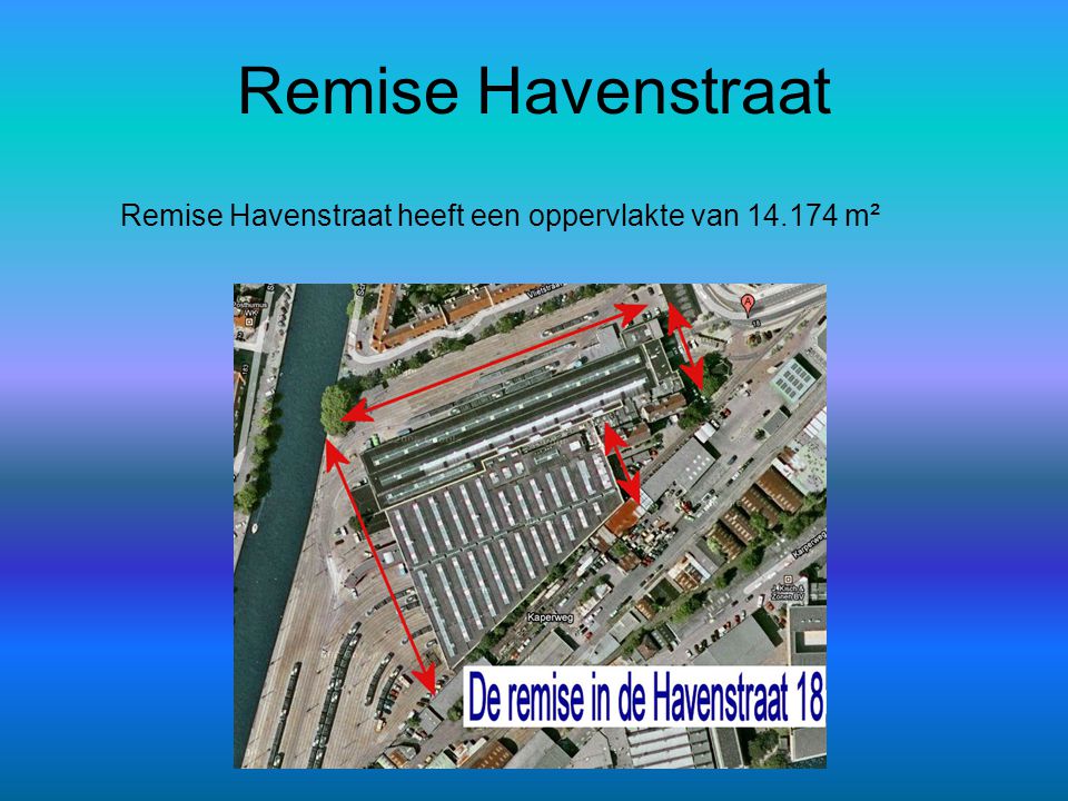 Remise Havenstraat Remise Havenstraat heeft een oppervlakte van m² ALmo 24