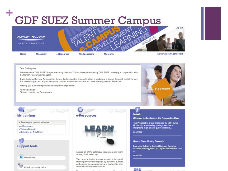 GDF SUEZ Summer Campus