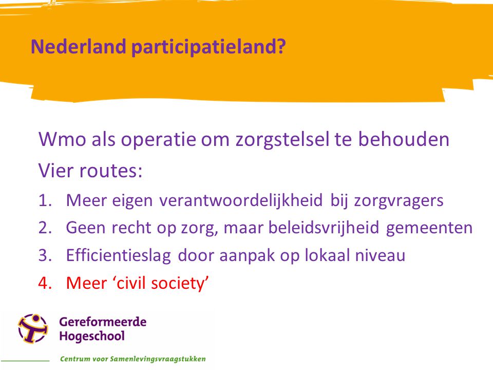 Nederland participatieland