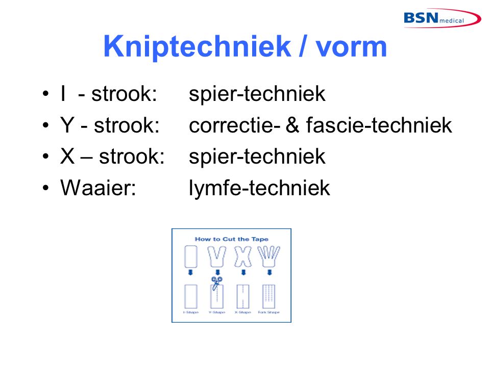 Kniptechniek / vorm I - strook: spier-techniek