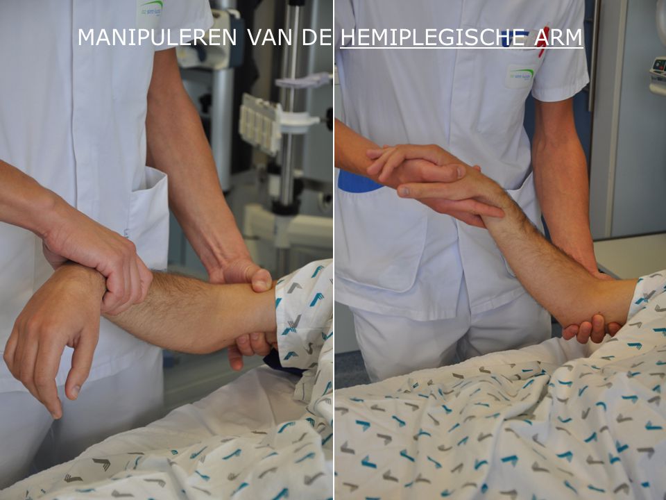MANIPULEREN VAN DE HEMIPLEGISCHE ARM