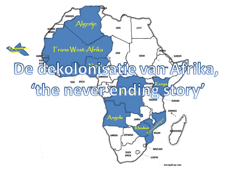 De dekolonisatie van Afrika, ‘the never ending story’