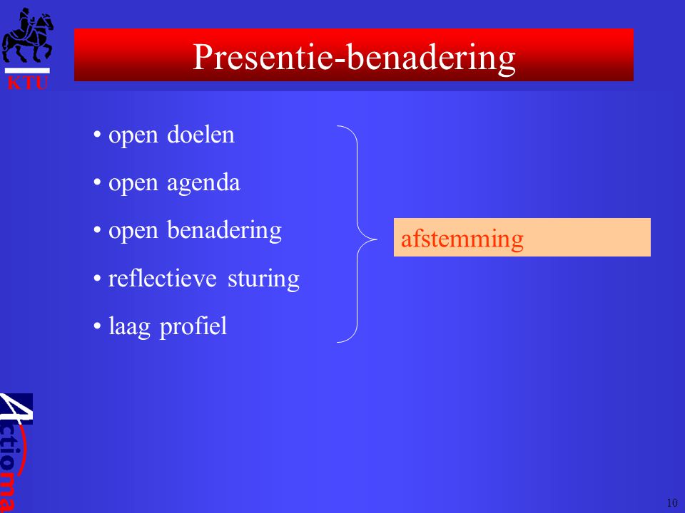 Presentie-benadering