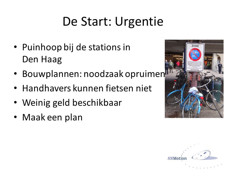 De Start: Urgentie Puinhoop bij de stations in Den Haag