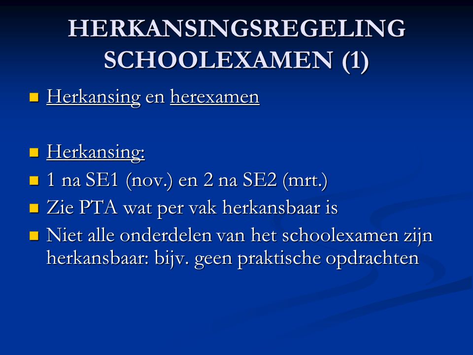 HERKANSINGSREGELING SCHOOLEXAMEN (1)