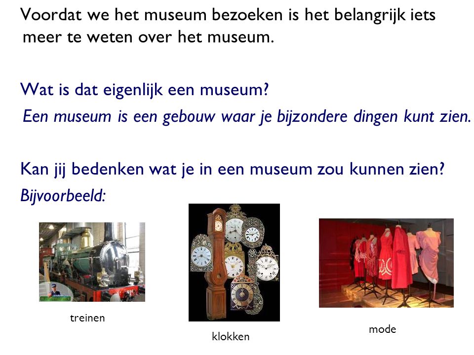 Wat is dat eigenlijk een museum