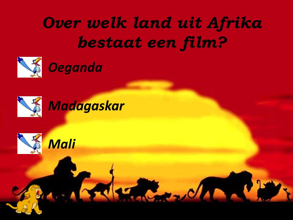 Over welk land uit Afrika bestaat een film