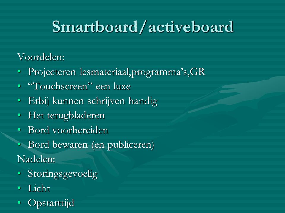 Smartboard/activeboard