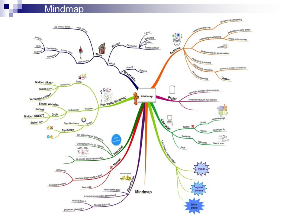 Autisme En Mindmap Thuis En Op School Ppt Download