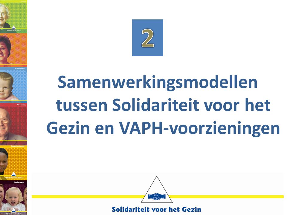 2 Samenwerkingsmodellen tussen Solidariteit voor het Gezin en VAPH-voorzieningen