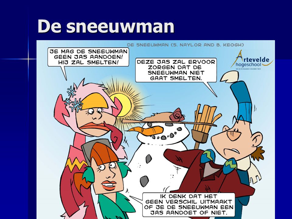 De sneeuwman Moderne cartoonfiguren die meer kunnen aanspreken.