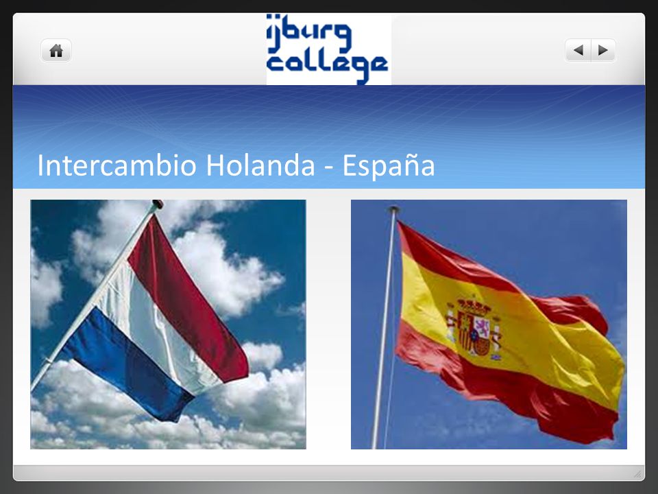 Intercambio Holanda - España