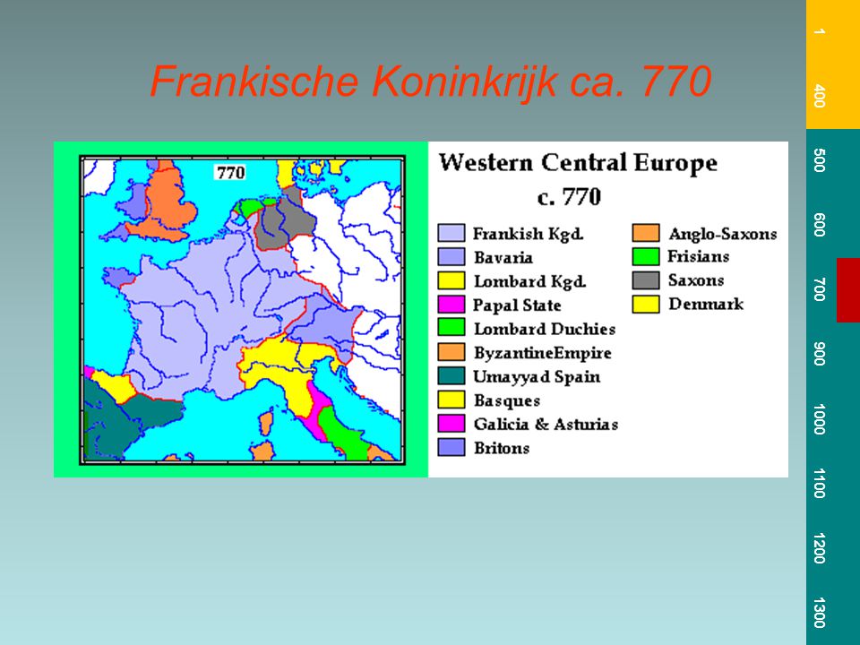 Frankische Koninkrijk ca. 770