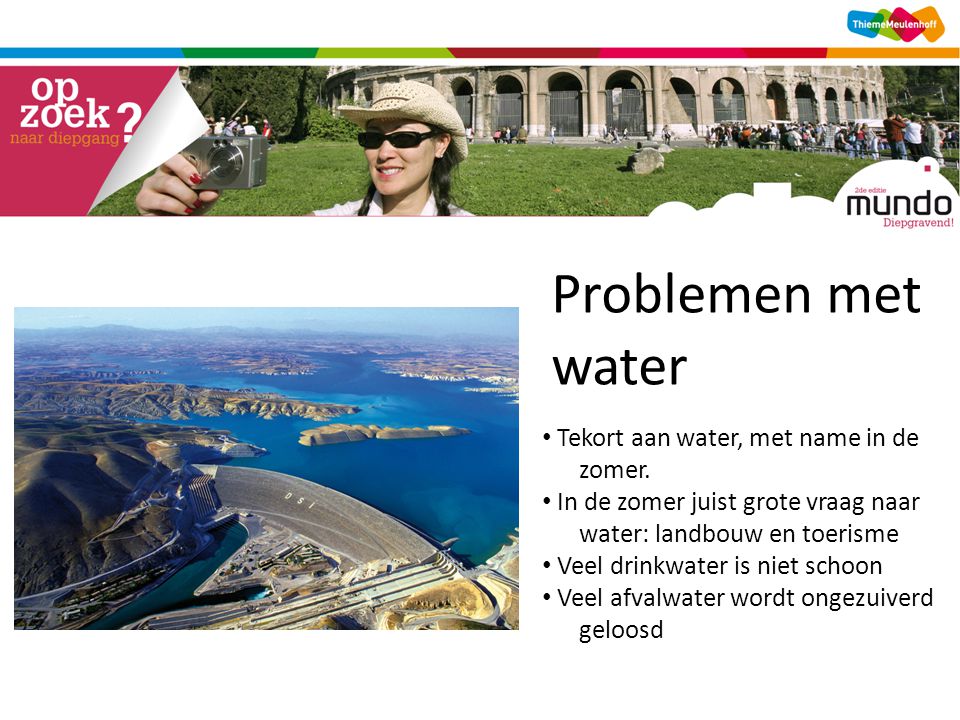 Problemen met water water
