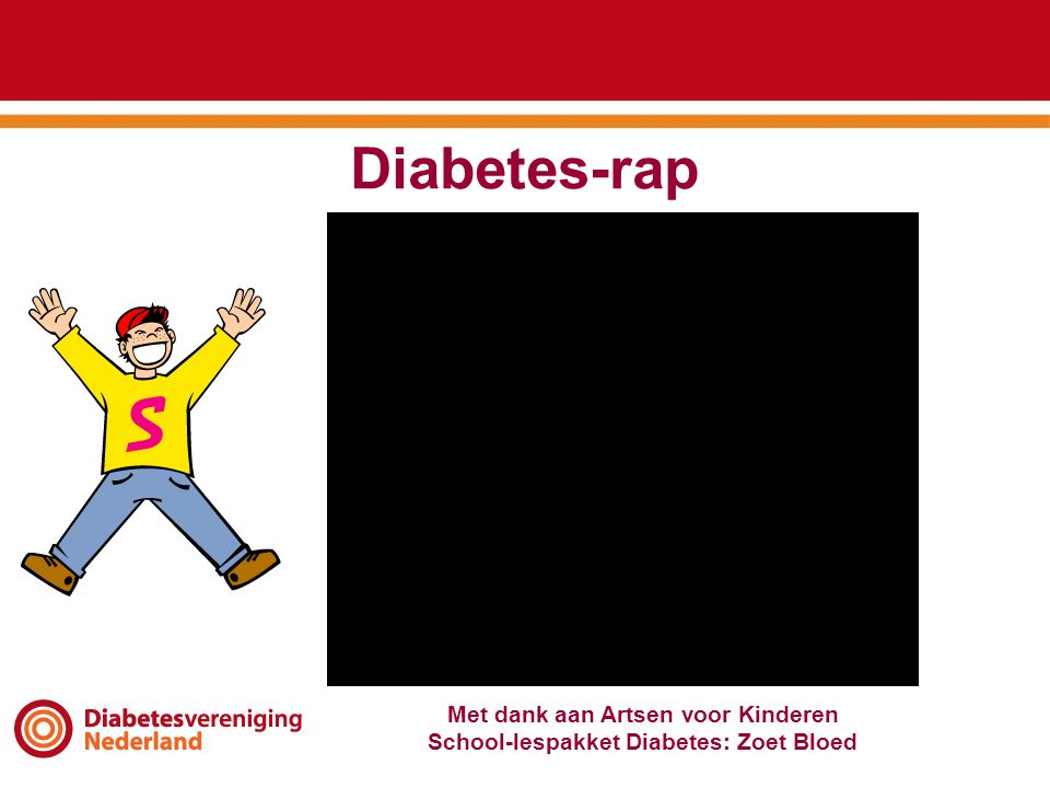 Diabetes-rap Met dank aan Artsen voor Kinderen