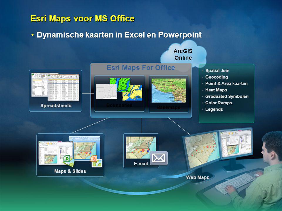 Esri Maps voor MS Office