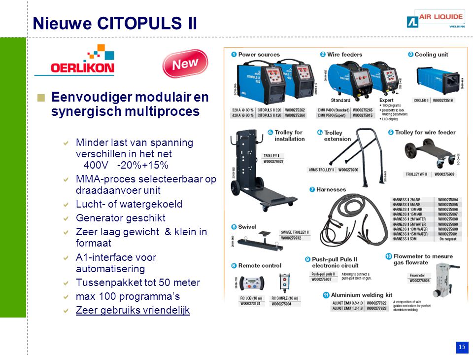 Nieuwe CITOPULS II Eenvoudiger modulair en synergisch multiproces