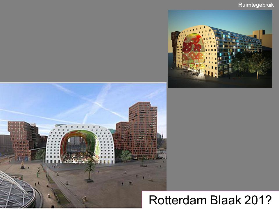 Ruimtegebruik Rotterdam Blaak 201