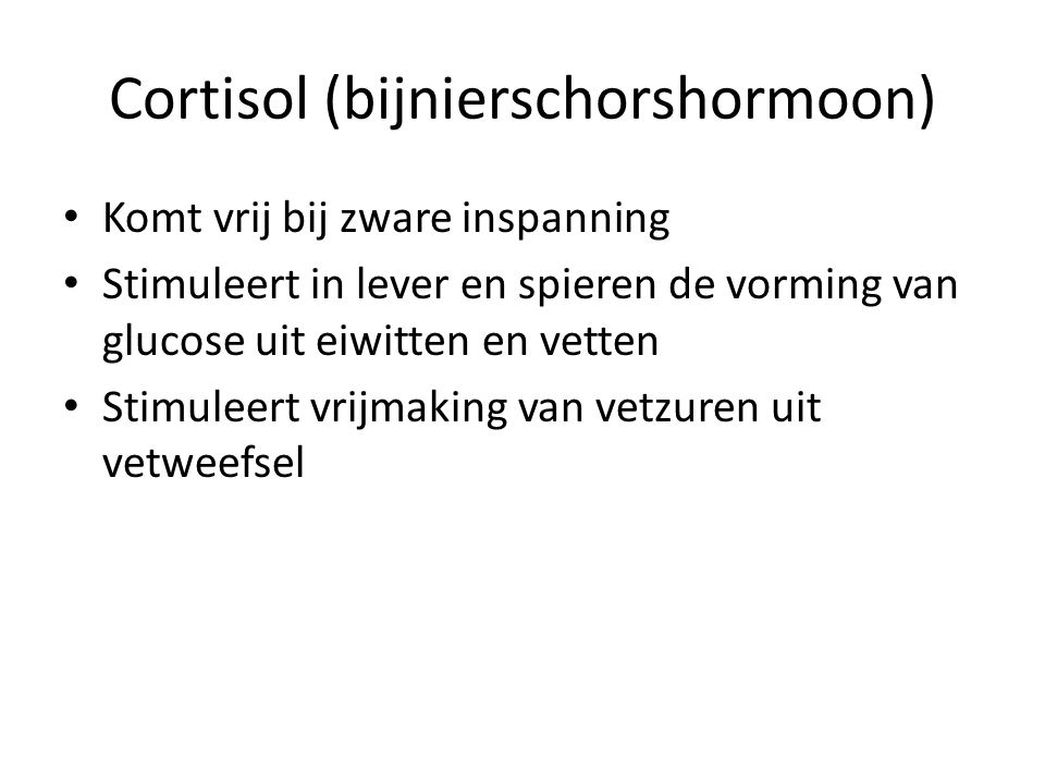 Cortisol (bijnierschorshormoon)