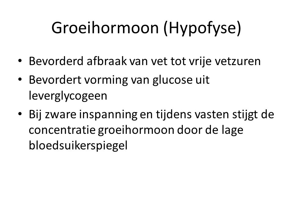 Groeihormoon (Hypofyse)