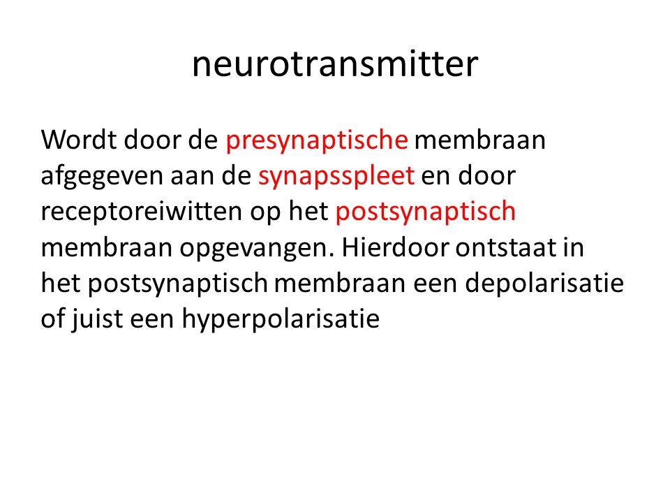 neurotransmitter