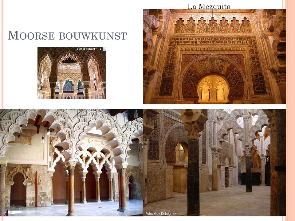 La Mezquita Moorse bouwkunst