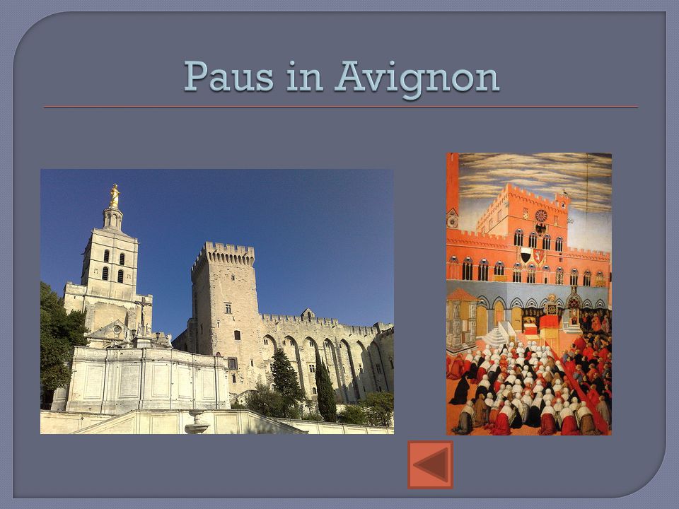 Paus in Avignon