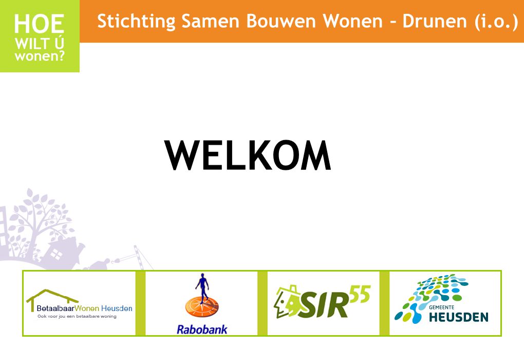 Stichting Samen Bouwen Wonen – Drunen (i.o.)
