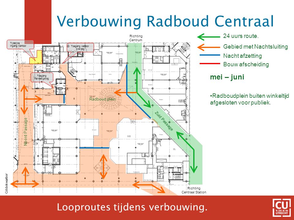 Verbouwing Radboud Centraal