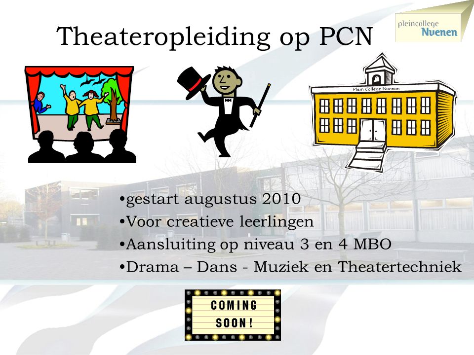 Theateropleiding op PCN
