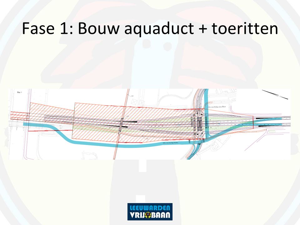 Fase 1: Bouw aquaduct + toeritten