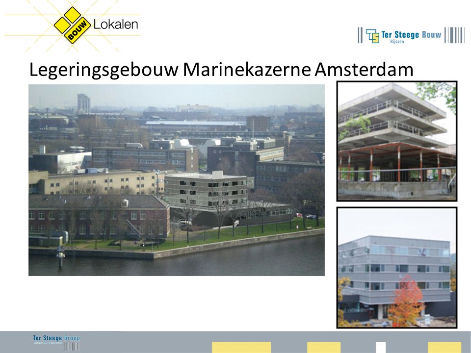 Legeringsgebouw Marinekazerne Amsterdam