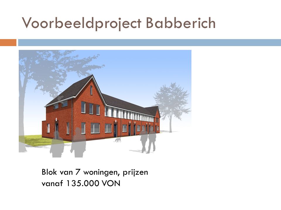 Voorbeeldproject Babberich