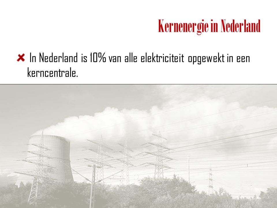 Kernenergie in Nederland