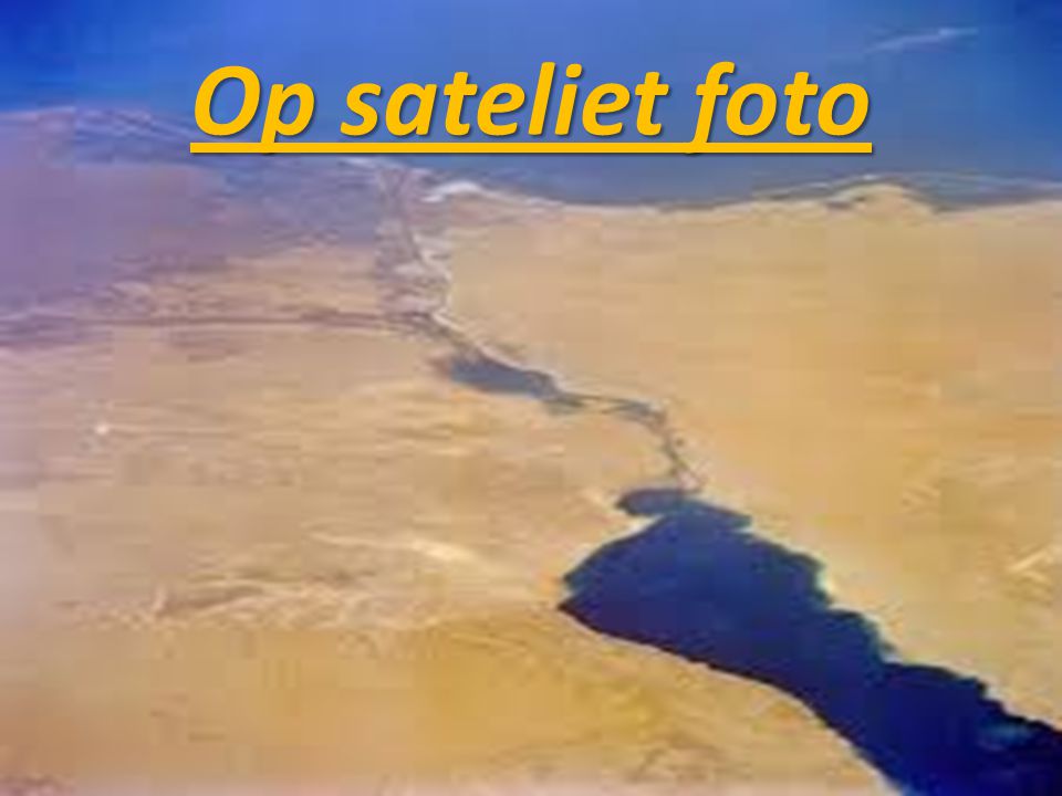 Op sateliet foto