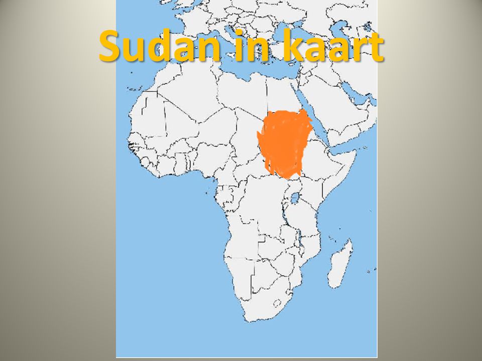 Sudan in kaart