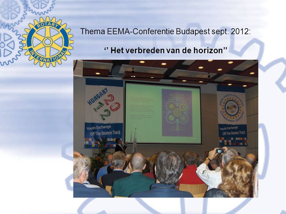 Thema EEMA-Conferentie Budapest sept