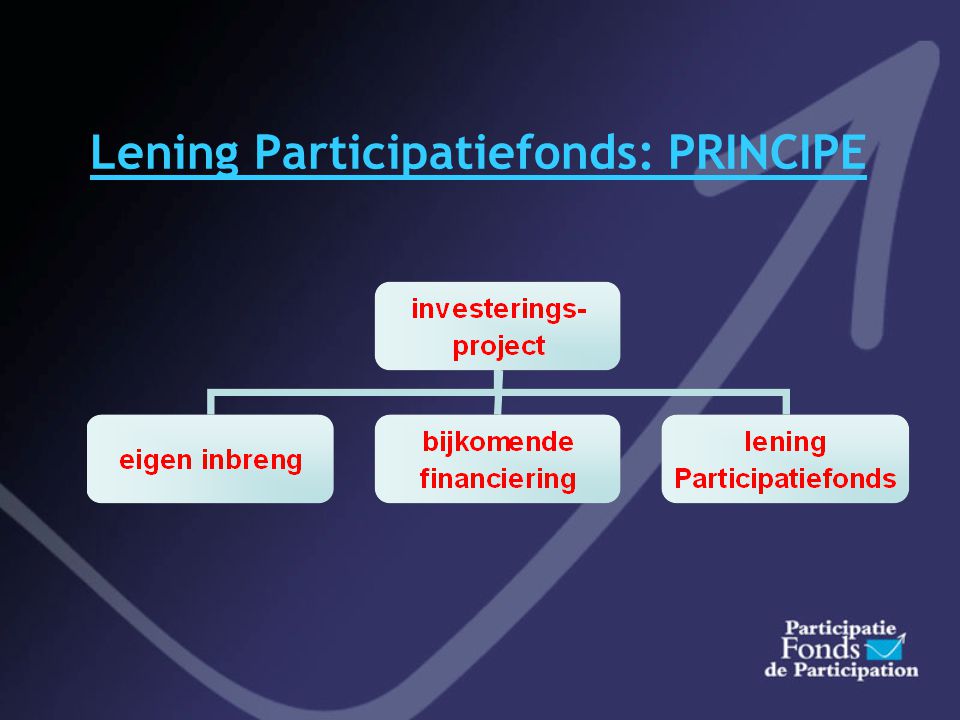 Lening Participatiefonds: PRINCIPE