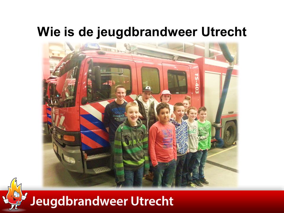 Wie is de jeugdbrandweer Utrecht