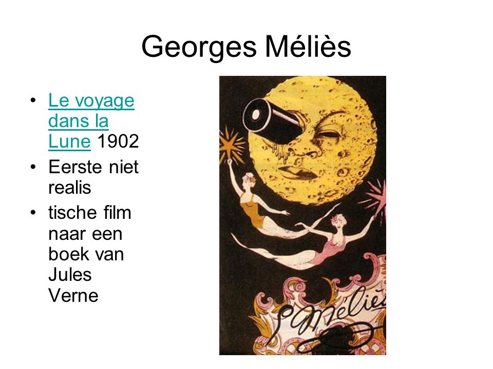 Georges Méliès Le voyage dans la Lune 1902 Eerste niet realis