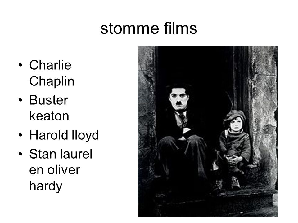 stomme films Charlie Chaplin Buster keaton Harold lloyd