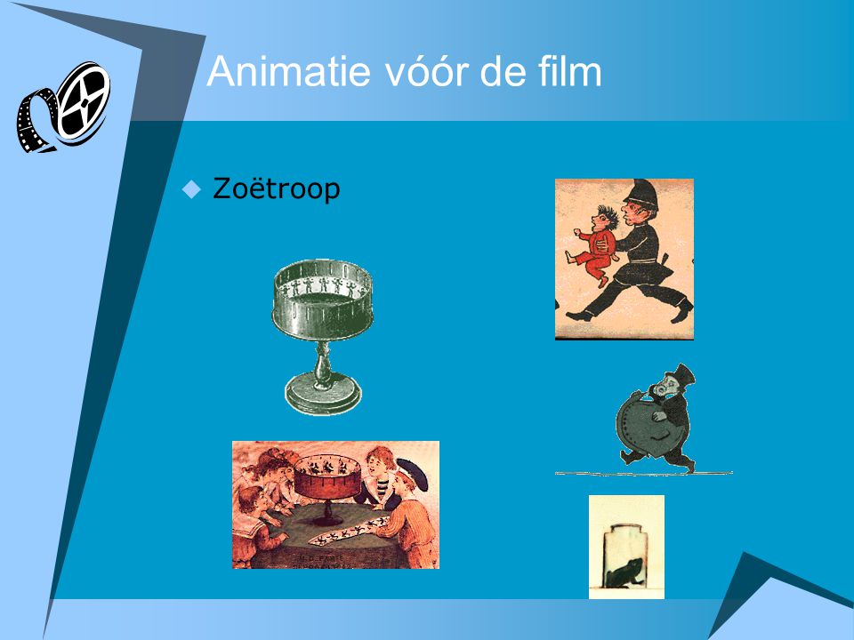 Animatie vóór de film Zoëtroop