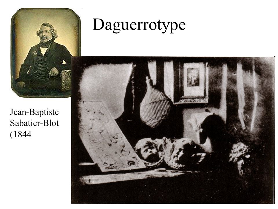 Daguerrotype Jean-Baptiste Sabatier-Blot (1844