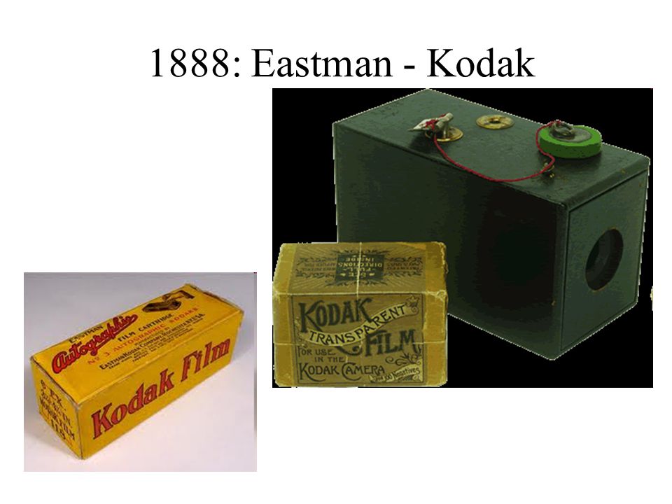 1888: Eastman - Kodak