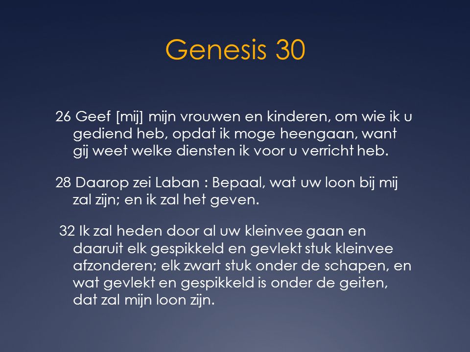 Genesis 30