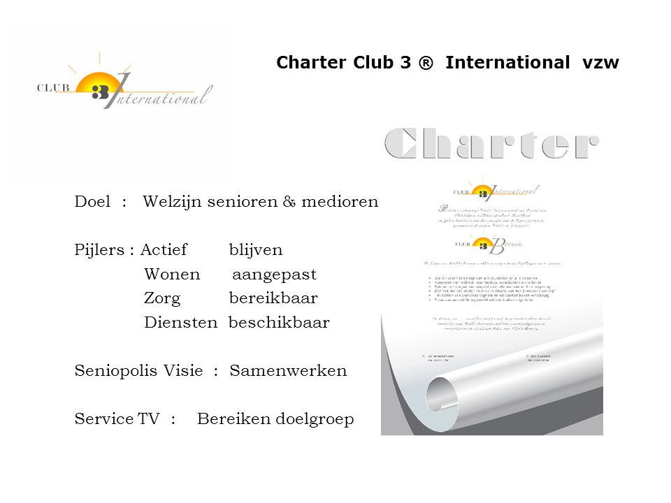 Ledenbesta Charter Club 3 ® International vzw