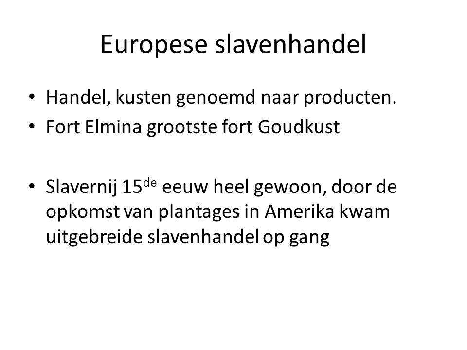 Europese slavenhandel